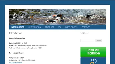Tartu ITU Continental Cup